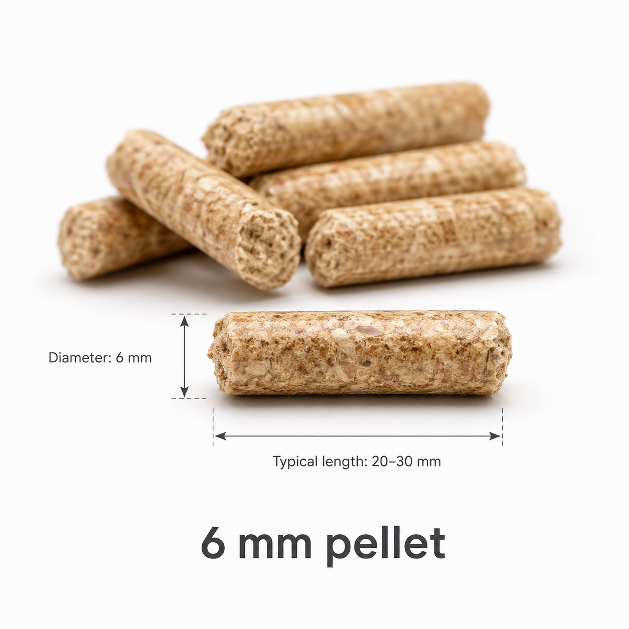 Biomass Pellets 6 mm
